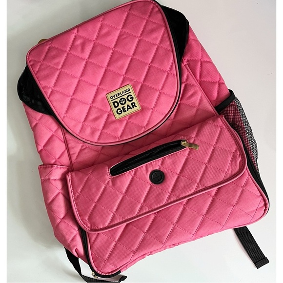 Overland Dog Gear • Pink Quilted Backpack - Picture 1 of 7